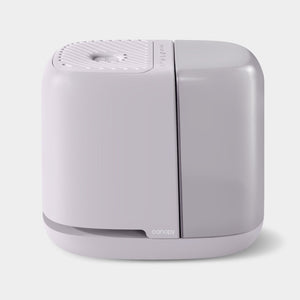 "Bedside Humidifier 2.0 in angle view, perfect for creating a comfortable environment for babies."