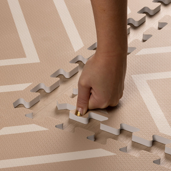 Modern Blocks - Desert Sand - Play Mat