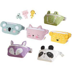 SUNVENO Children's Good Friend Fanny Pack 5 x 9 in Adjustable Waist