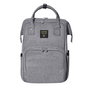 Open-Wide Diaper Backpack