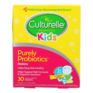 Culturelle Kids Probiotic Packets - Daily immune & digestive support for babies, 24 packets in a convenient pack.