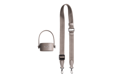 Hegen Bottle Strap in Taupe Grey - Essential accessory for baby bottles, providing convenience and style.
