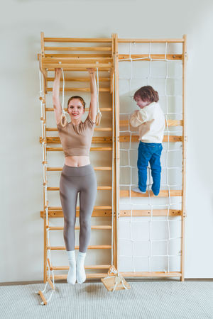 Neem | Swedish Ladder & Rope Wall