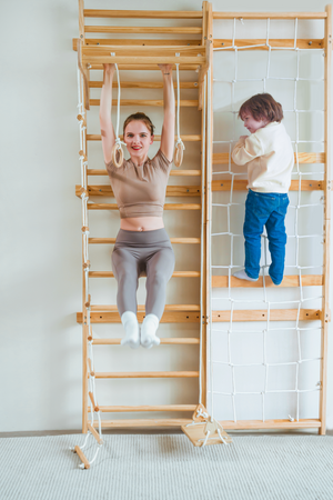 Neem | Swedish Ladder & Rope Wall
