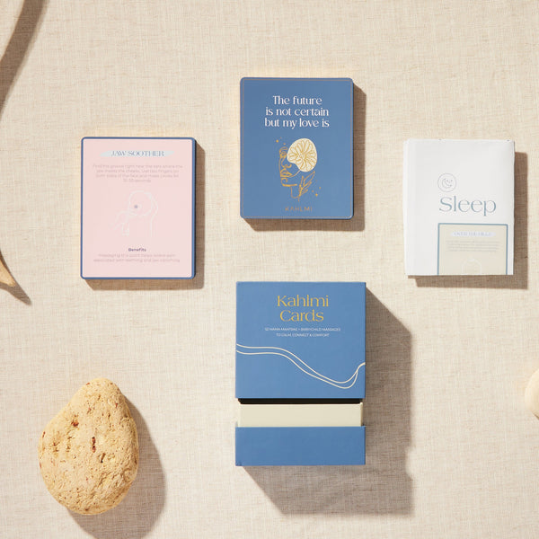 "Baby Massage Cards at angle 5, featuring colorful illustrations for soothing baby massage techniques."