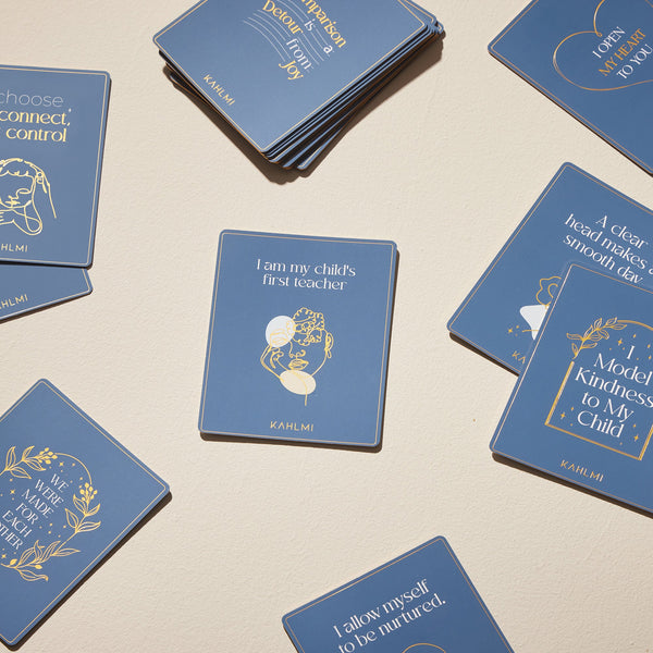 "Baby Massage Cards at angle 6, featuring soothing techniques for infant relaxation and bonding."