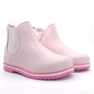 Girls Flamingo Chelsea Bootie - Stylish and comfortable footwear for little ones, perfect for any occasion.