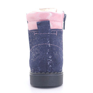 Girls Navy Winter Boot