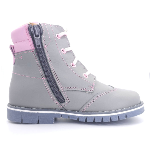 Girls Gray Winter Boot