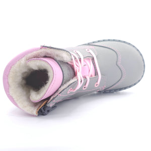 Girls Gray Winter Boot