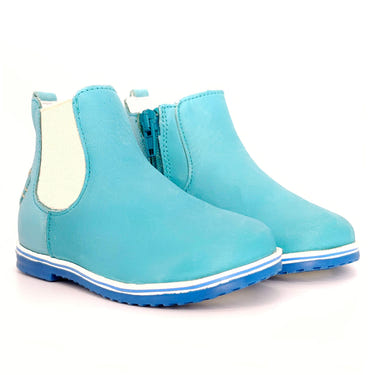 Girls Turquoise Chelsea Bootie - Stylish and comfortable footwear for little ones. Perfect for any occasion!
