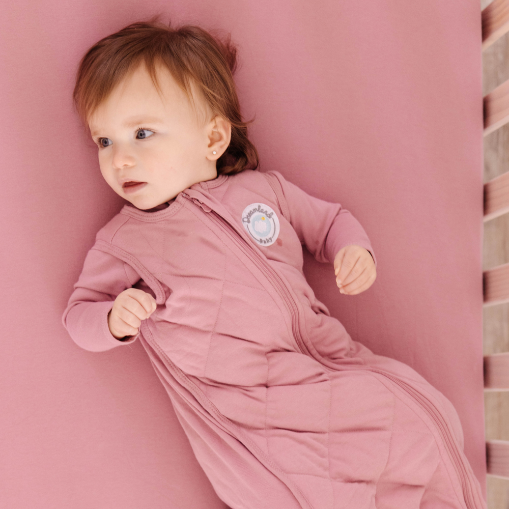 Dreamland Baby Bamboo Fitted Crib Sheets LuxeWeave® viscose
