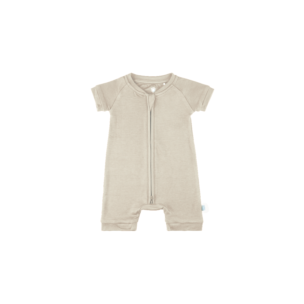 Baby Short-Sleeve Bamboo Romper
