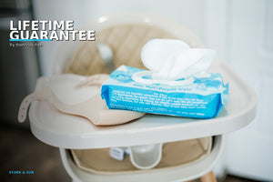 Stork & Sun PFAS-Free Baby Wipes — 16 Pack (960ct) | 3-Month Supply | Best Value