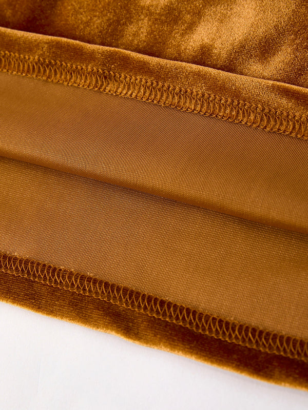 Autumn Velvet Girls Dress-Multiple colors available