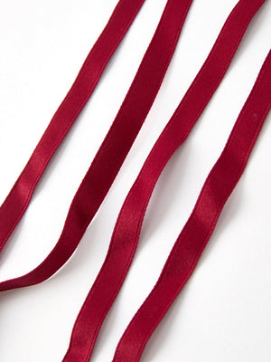 Cherry Bow Ribbon 4.5 Inch Hairpin