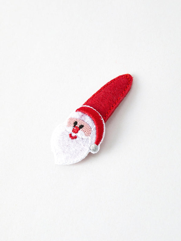 Christmas Santa Girls Hair Clip