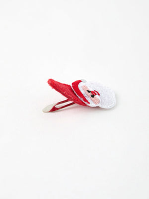 Christmas Santa Girls Hair Clip