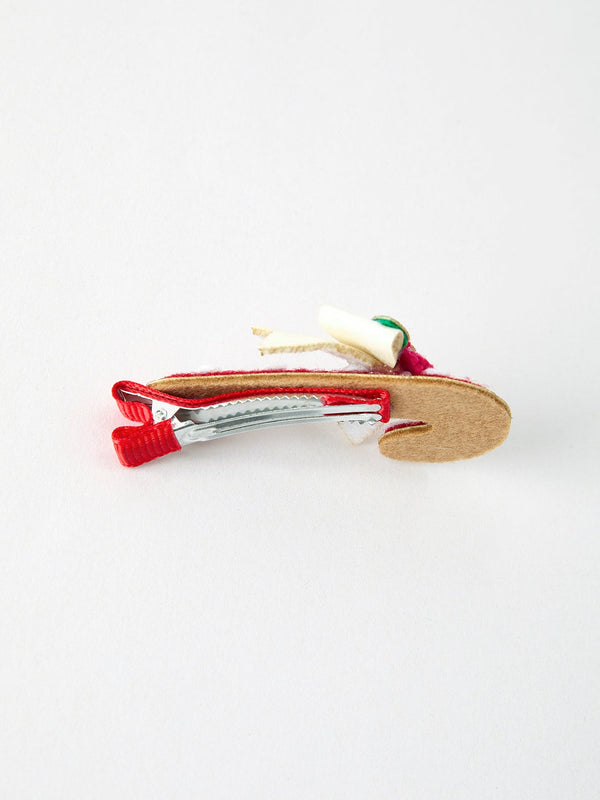 Christmas Candy Cane Girls Hair Clip