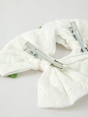 Winter Christmas Tree Hair Clips 2 Pack