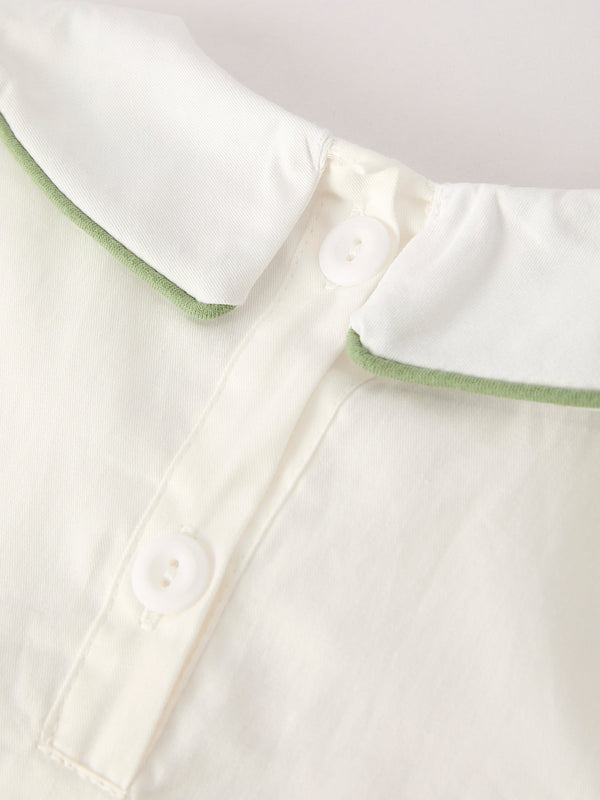 Thanksgiving & Halloween Pumpkin Applique Boy's Set