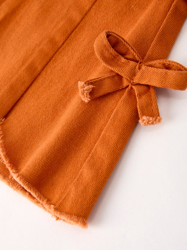 Fall thanksgiving Bow Bell Bottoms