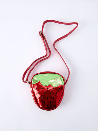 Spring Strawberry Girl Crossbody Bag
