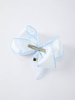 Back-to-school Truck Applique Girls Hairpin 4 Inches/6.25 inches