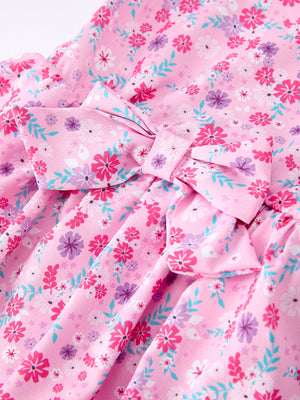 Mommy & Me Baby Girls Romper-Spring Floral Print