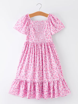 Mommy & Me Adult Dress – Spring Floral Print