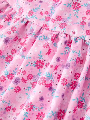 Mommy & Me Adult Dress – Spring Floral Print