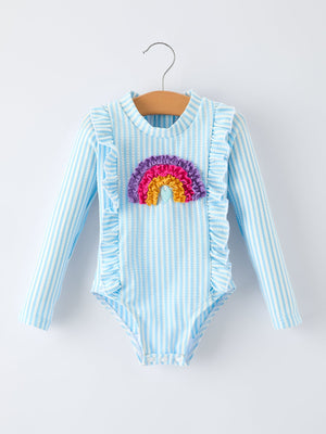 Rainbow Baby Girls One Piece Swimsuit