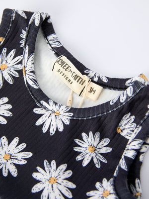 Baby Girls' Spring Daisy Romper