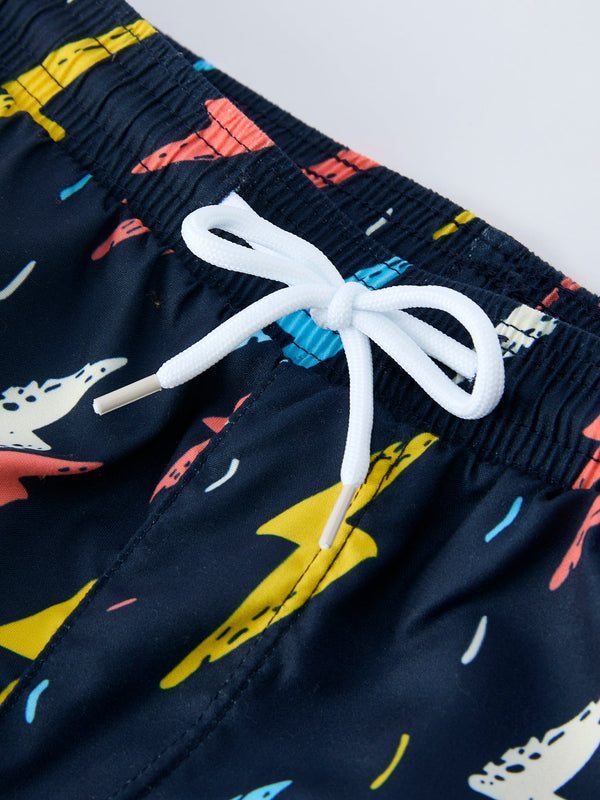 Lightning Boys Two Piece Swimsuit Long Sleeve