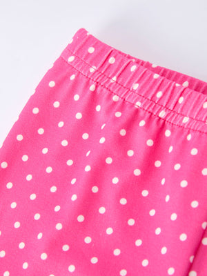 Back To School Girls' Pencil Applique Striped Set