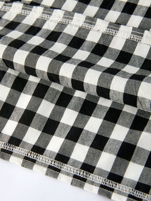 Mommy & Me Adult Plaid Smocked Dress