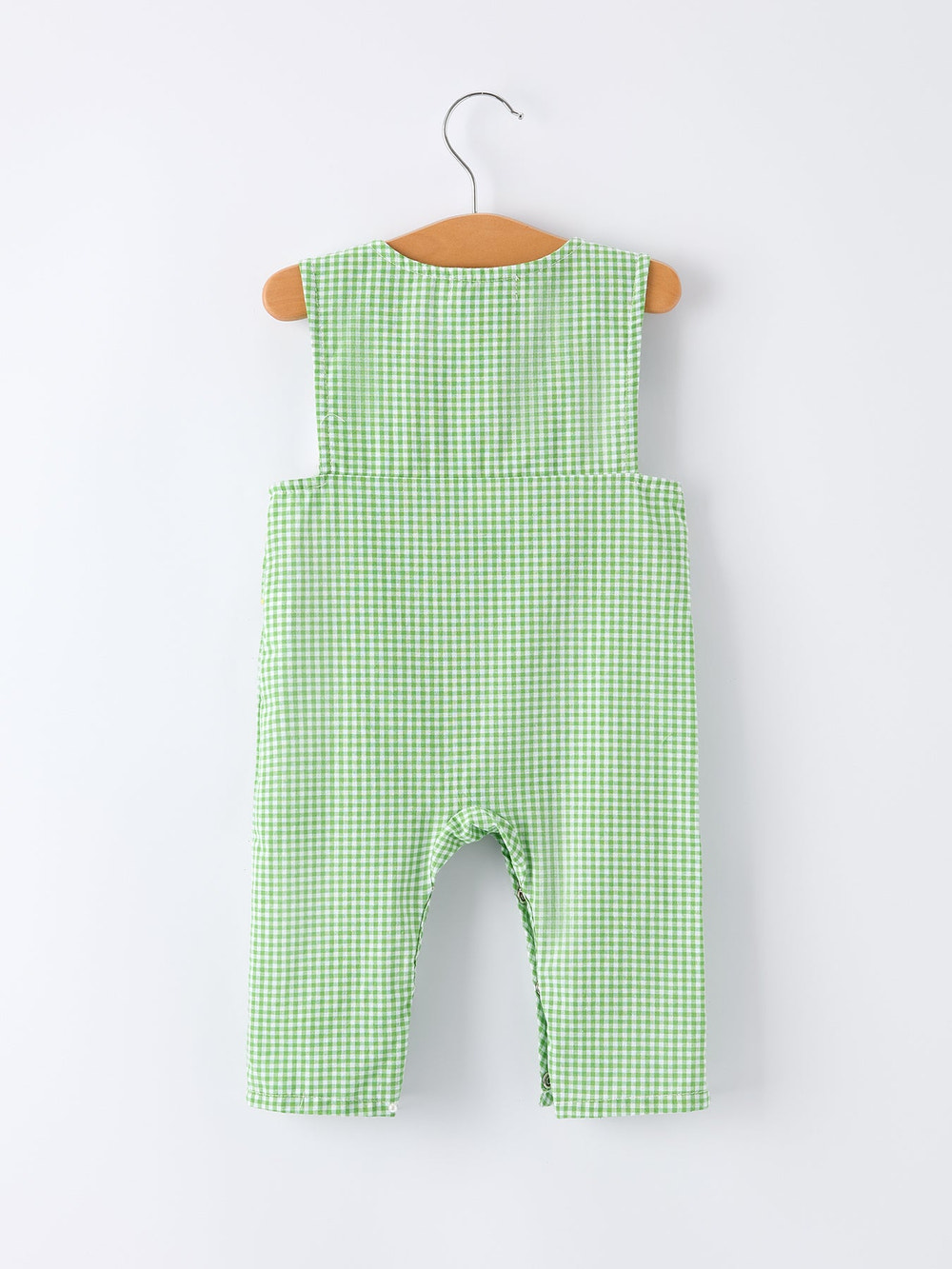 Spring Turtle Smocked Baby Boy Romper