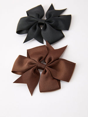 Girls Bow Hair Clip Set