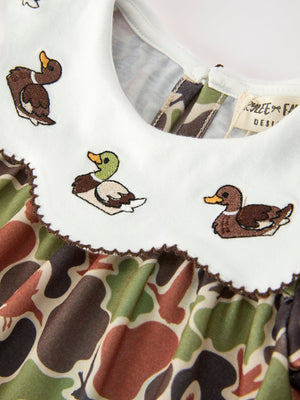 Duck Camo Girl Bloomer Set