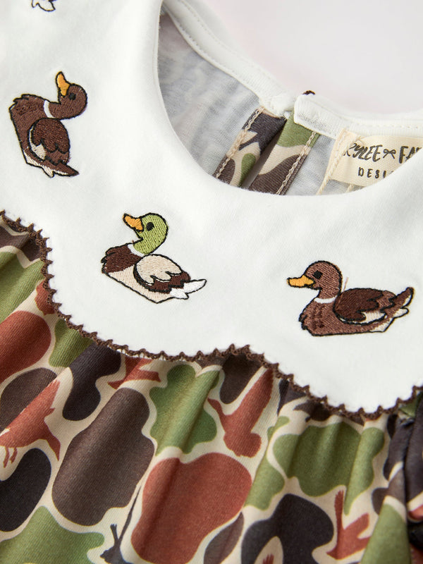 Duck Camo Girl Bloomer Set