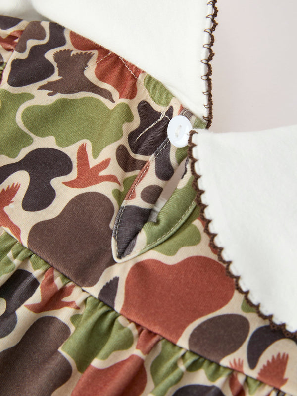 Duck Camo Girl Bloomer Set