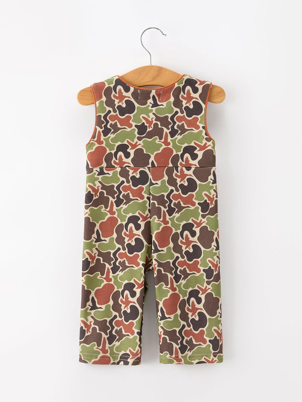 Duck Embroidered Camo Boy JonJon