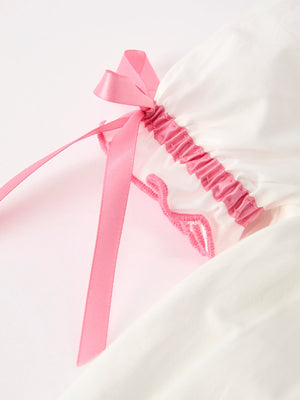 Church Christ Pink Cross Bishop Christening Girls Bloomer Set
