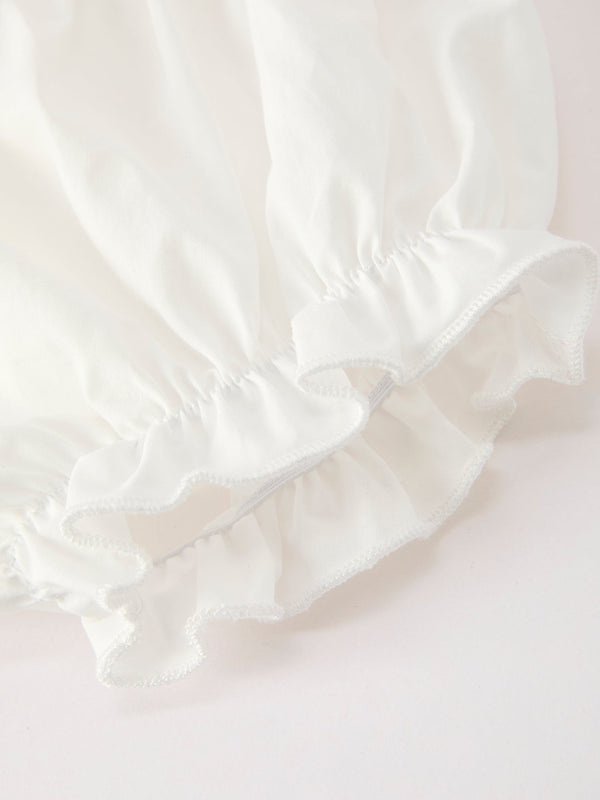 Church Christ Pink Cross Bishop Christening Girls Bloomer Set