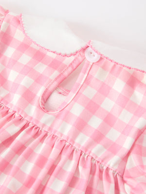 Halloween Ghost Embroidered Girls Bloomer Set Peter Pan Collar