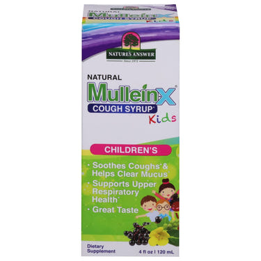 Cozy Farm Nature's Answer Kids Cough Syrup Mullein X 4 fl oz