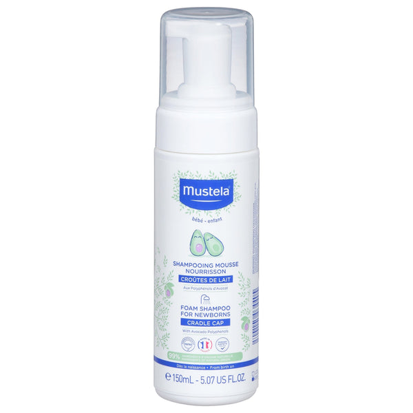 Mustela Foam Shampoo for Newborns - 5.07 fl oz
