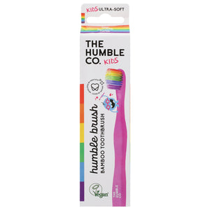 Cozy Farm The Humble Co. Kids Ultra Soft Toothbrush fun colors
