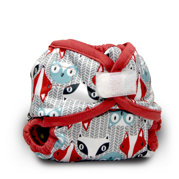 Rumparooz Clyde Newborn Cloth Diaper Covers - Angle 3 view, perfect for bedding and sleep needs.