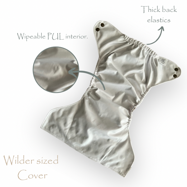 Wilder Cloth Diaper Cover - Bear Necessities